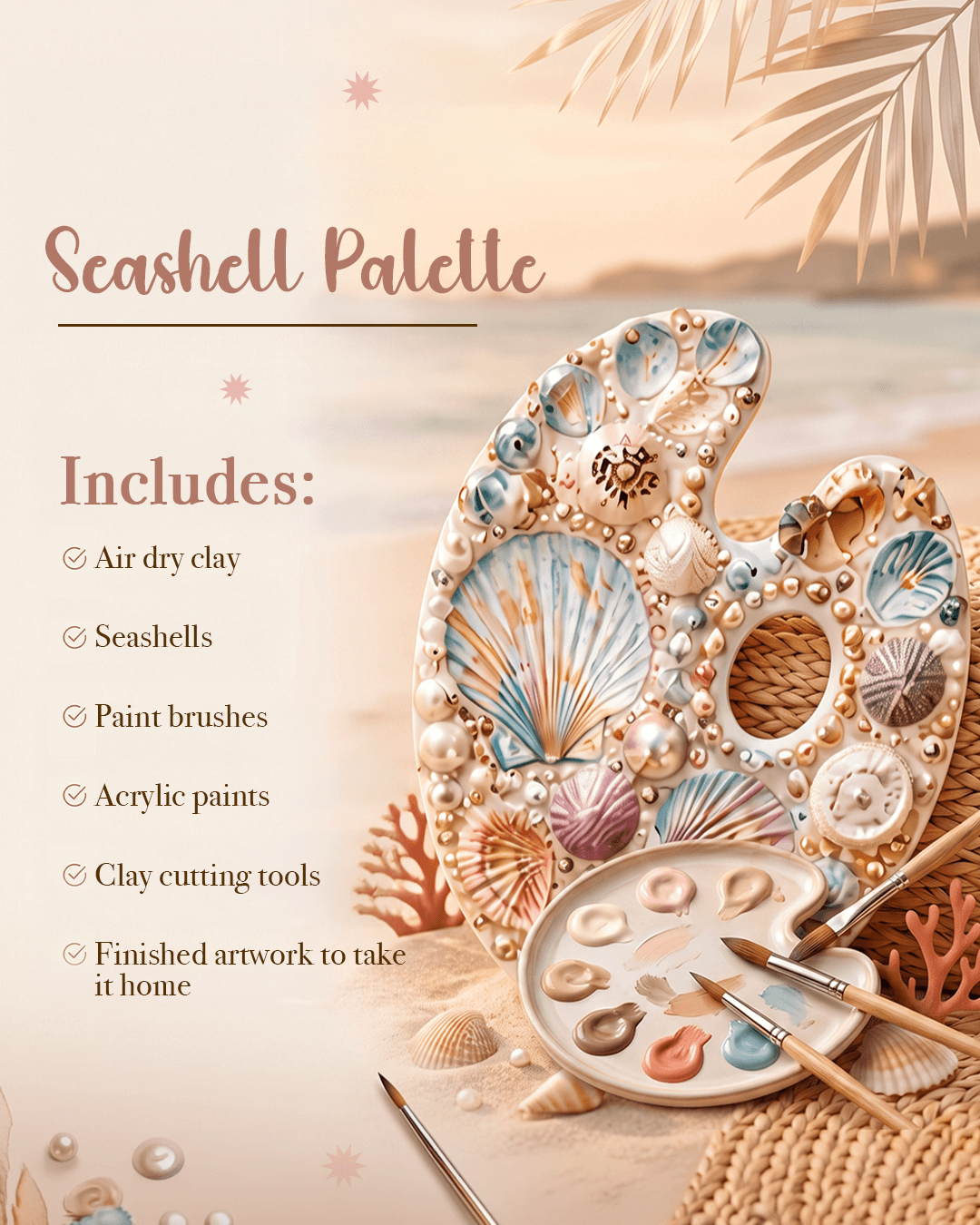 Seashell Palette Workshop
